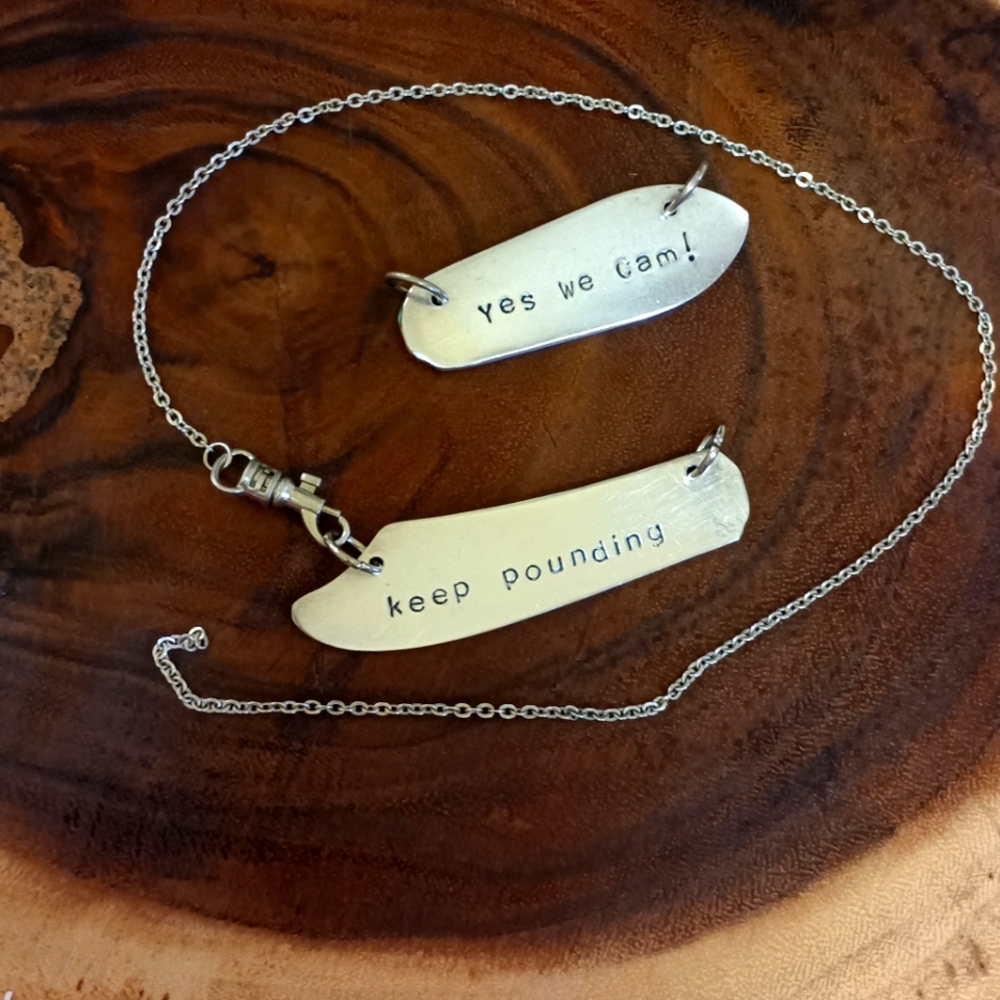Original & cool Panther inspired jewelry. Made from vintage silver knives